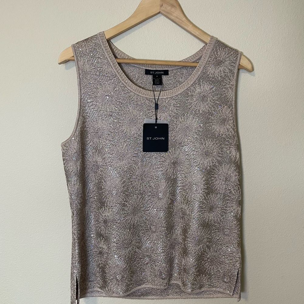 St. John Women's Tank Top - Silver Gray